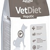 Сухой корм для собак AlphaPet VetDiet Hepatic для взрослых собак 2 кг