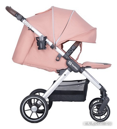 Коляска прогулочная «книга» Farfello Galla-S (коралловый)