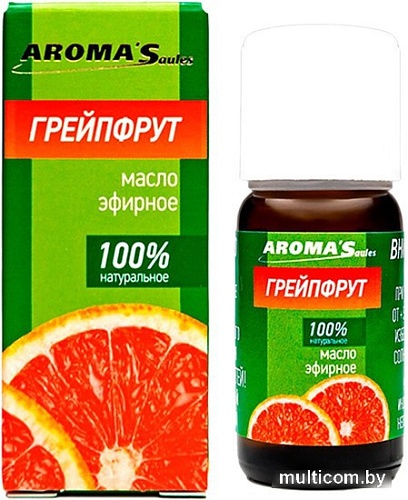 Aroma Saules Эфирное масло Грейпфрут 10 мл