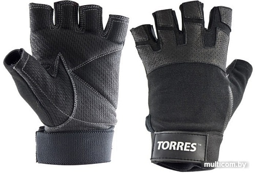 Перчатки Torres PL6051XL (XL, черный)