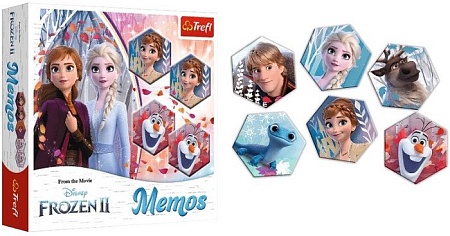 Развивающая игра Trefl Мемо. Холодное сердце 01931 (36 эл)
