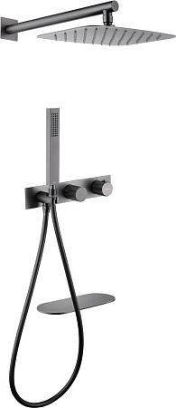 Душевая система Abber Rund AF8750NG (никель)