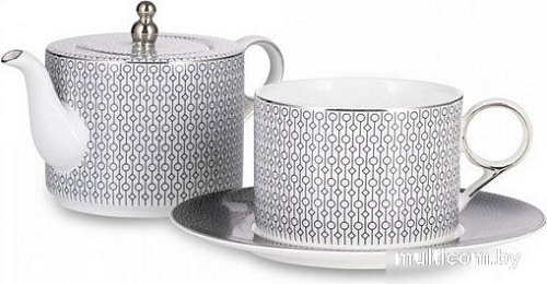 Заварочный чайник Decor de table Вола DDT-4213 (платиновый кант)