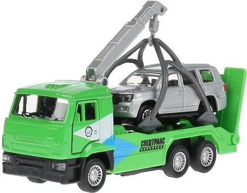 Технопарк Камаз Эвакуатор + Toyota Land Cruiser SB-17-24-R-WB