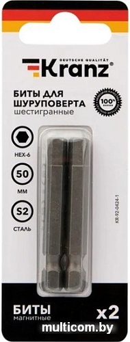 Набор бит Kranz KR-92-0424-1 (2 шт)