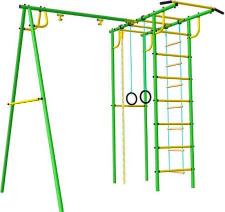 Детский спортивный комплекс Rokids Тарзан Мини 3 УДСК-6.3 (зеленый)