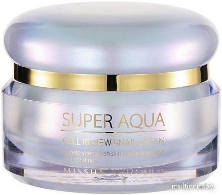 Missha Крем Super Aqua Cell Renew Snail регенерирующий 47 г