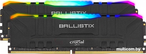 Оперативная память Crucial Ballistix RGB 2x32GB DDR4 PC4-25600 BL2K32G32C16U4BL