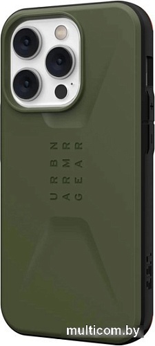 Чехол для телефона Uag для iPhone 14 Pro Civilian Olive 114042117272