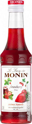 Сироп Monin Клубника 0.25л
