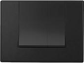 Панель смыва Berges Wasserhaus Novum S5 Soft Touch 040045 (черный)