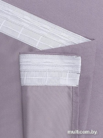 Комплект штор Amore Mio Однотонная замша 6ML 3872-050 1.5x2.7 92029 (сиреневый)