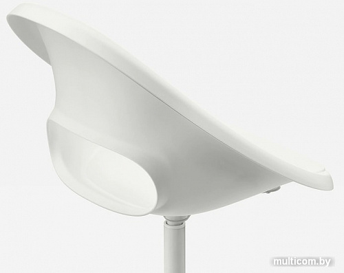 Кресло Ikea Лобергет/Блискэр 393.318.67 (белый)
