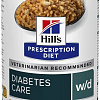 Консервированный корм для собак Hill&#039;s Prescription Diet Diabetes Care w/d с курицей 370 г