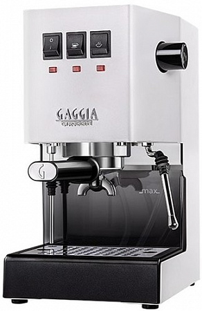 Рожковая помповая кофеварка Gaggia Classic (белый)