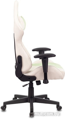 Кресло Бюрократ VIKING X Fabric (белый/зеленый)