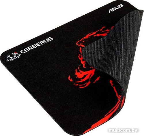 Коврик для мыши ASUS Cerberus Mat Mini (черный/красный)