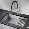 Кухонная мойка Granula KS-7304 (алюминиум)