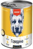 Консервированный корм для собак Wanpy Dog говядина (375 г)