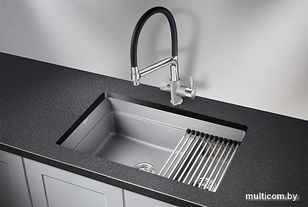 Кухонная мойка Granula KS-7304 (алюминиум)