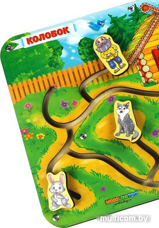 Лабиринт WoodLand Toys Колобок 114105