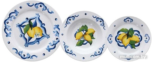 Столовый сервиз Andrea Fontebasso Atollo Citrus set AJ070184493