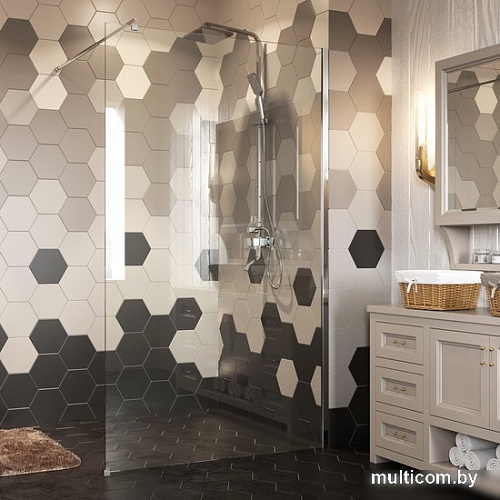 Душевая стенка Wasserkraft Rossel 28W40