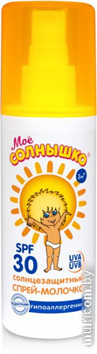 Спрей солнцезащитный Мое Солнышко SPF30 100 мл