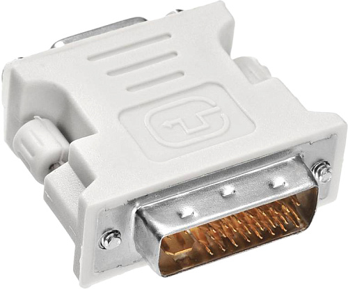 Адаптер Buro DVI-I(m)/VGA HD15 (f)
