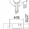 Смеситель Paffoni Tweet Round ZDUP110HG