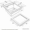 Кухонная мойка Paulmark PM114651-WH