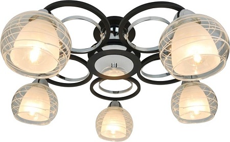 Люстра Arte Lamp Ginevra A1604PL-5BK