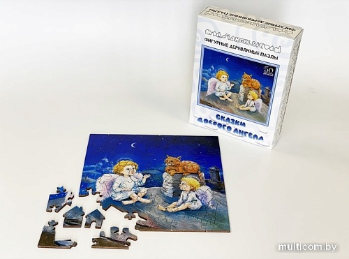 Мозаика/пазл Нескучные игры Фигурные деревянные пазлы. Сказки доброго ангела 8226