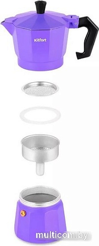 Гейзерная кофеварка Kitfort KT-7146