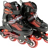 Роликовые коньки Cosmoride Skater (р. 31-34, черный/красный)