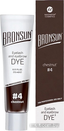Краска Bronsun №4 каштан (15 мл)