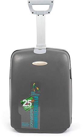 Чемодан-спиннер Francesco Molinary 337-HL301/3-27GRY (серый)