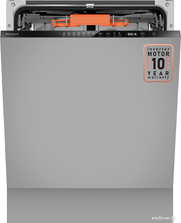 Встраиваемая посудомоечная машина Weissgauff BDW 6037 Inverter AutoOpen Infolight