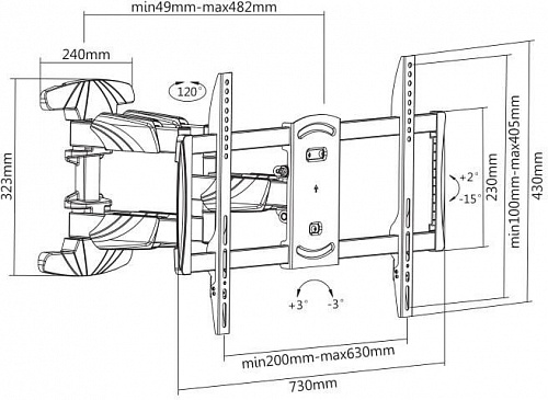 Кронштейн SBOX PLB-5466