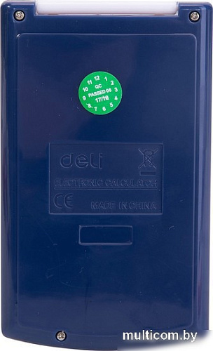 Калькулятор Deli E39217/BLUE