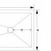 Душевой поддон RGW ST-0120W 120x100