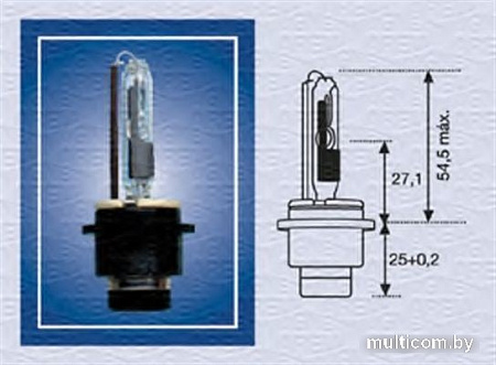 Автомобильная лампа Magneti Marelli D2R 002542100000 1шт