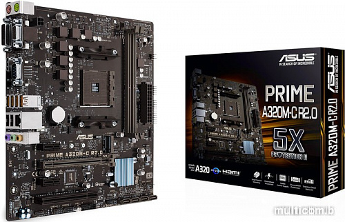 Материнская плата ASUS Prime A320M-C R2.0
