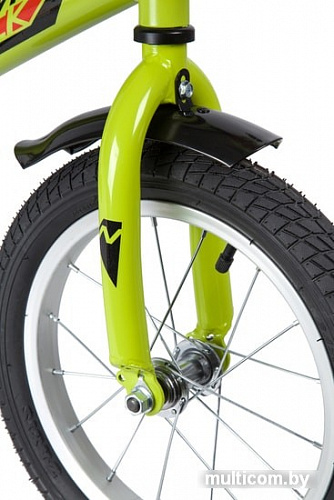Детский велосипед Novatrack Twist New 14 141TWIST.GN20 (зеленый/черный)