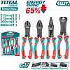 Набор пассатижей Total THT2CK241S (4 предмета)