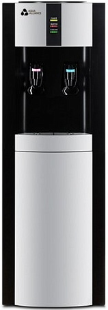 Кулер для воды AEL Aquaalliance H1s-LD (черный/серебристый)