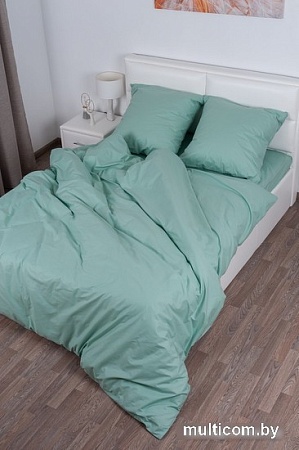 Постельное белье Миланика Фисташка 145x217 (поплин г/к)