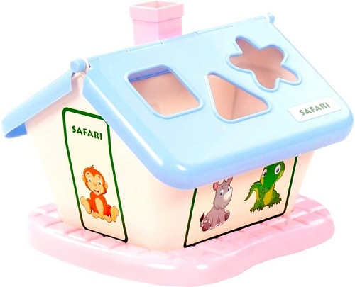 Сортер Полесье Садовый домик сафари 90300 (голубой)