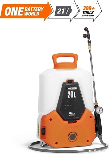 Аккумуляторный опрыскиватель Daewoo Power DSA 2021LI Set (с 1-им АКБ)