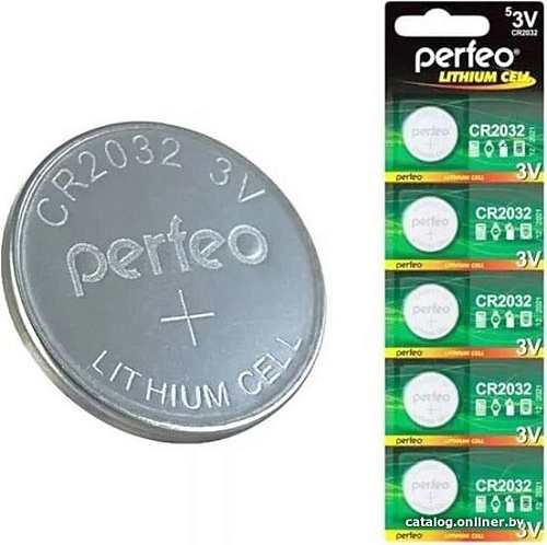 Батарейка Perfeo Lithium CR2032/5BL 5 шт